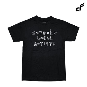 Support Local Artists T-Shirt (Black)